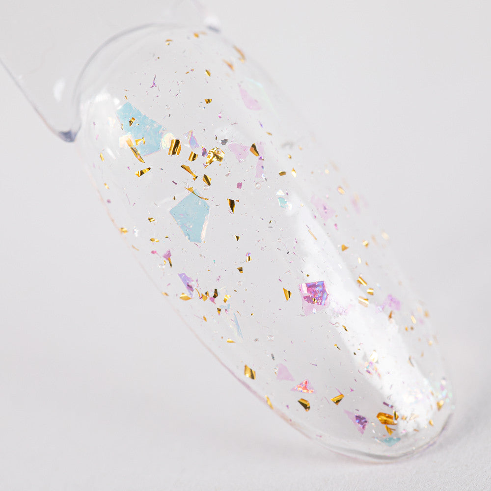 Top Coat Louis VuittonLac AlleLac Holo für Nailart mit Flocken 5g
