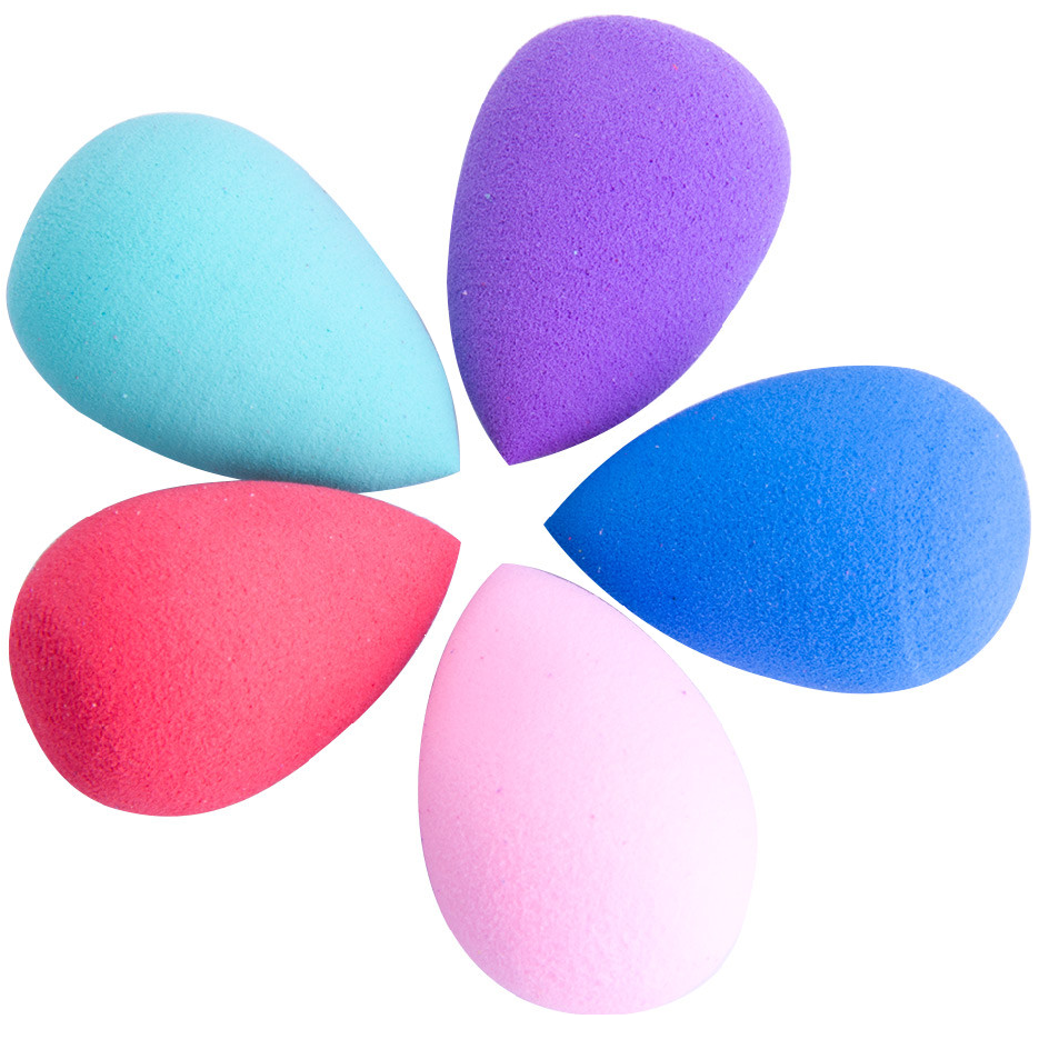 MINI-Latexschwämme für Lidschattenkorrektur für Ombre-Nägel, 5-teiliges Set