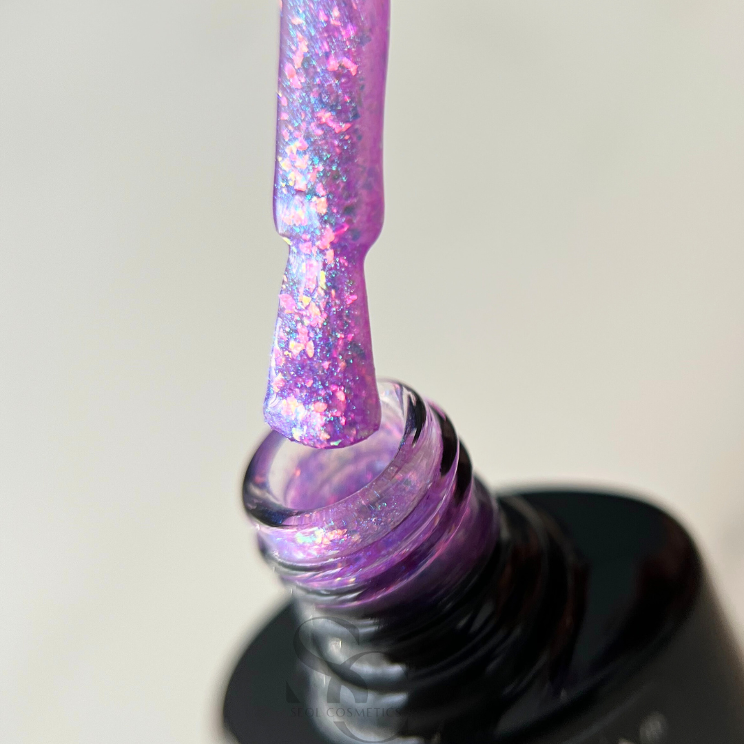 Claresa Hybrid Nagellack UNICORN GLOW UG5 opaleszierendes Lila
