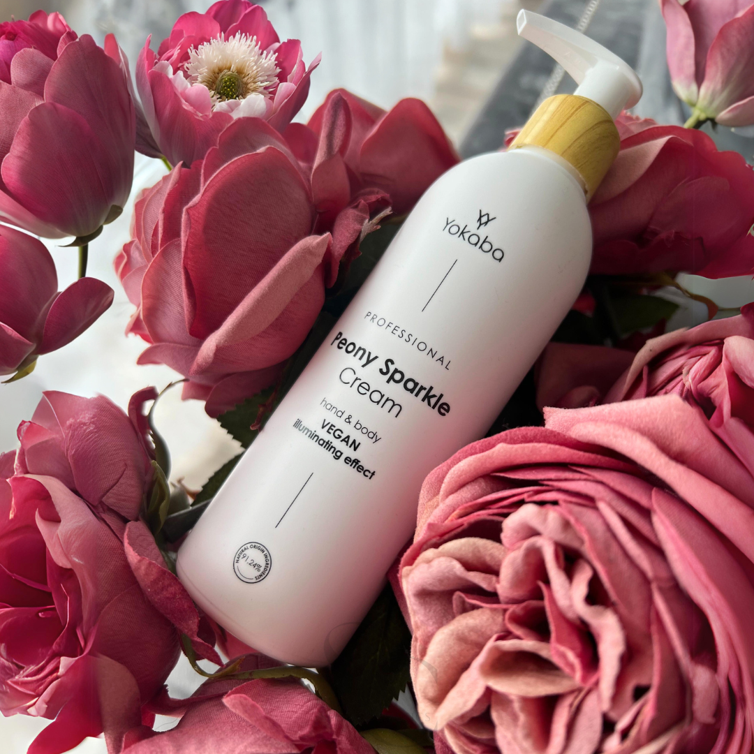 Yokaba Peony Körperpflegeset Creme + Nebel + Öl Geschenkset