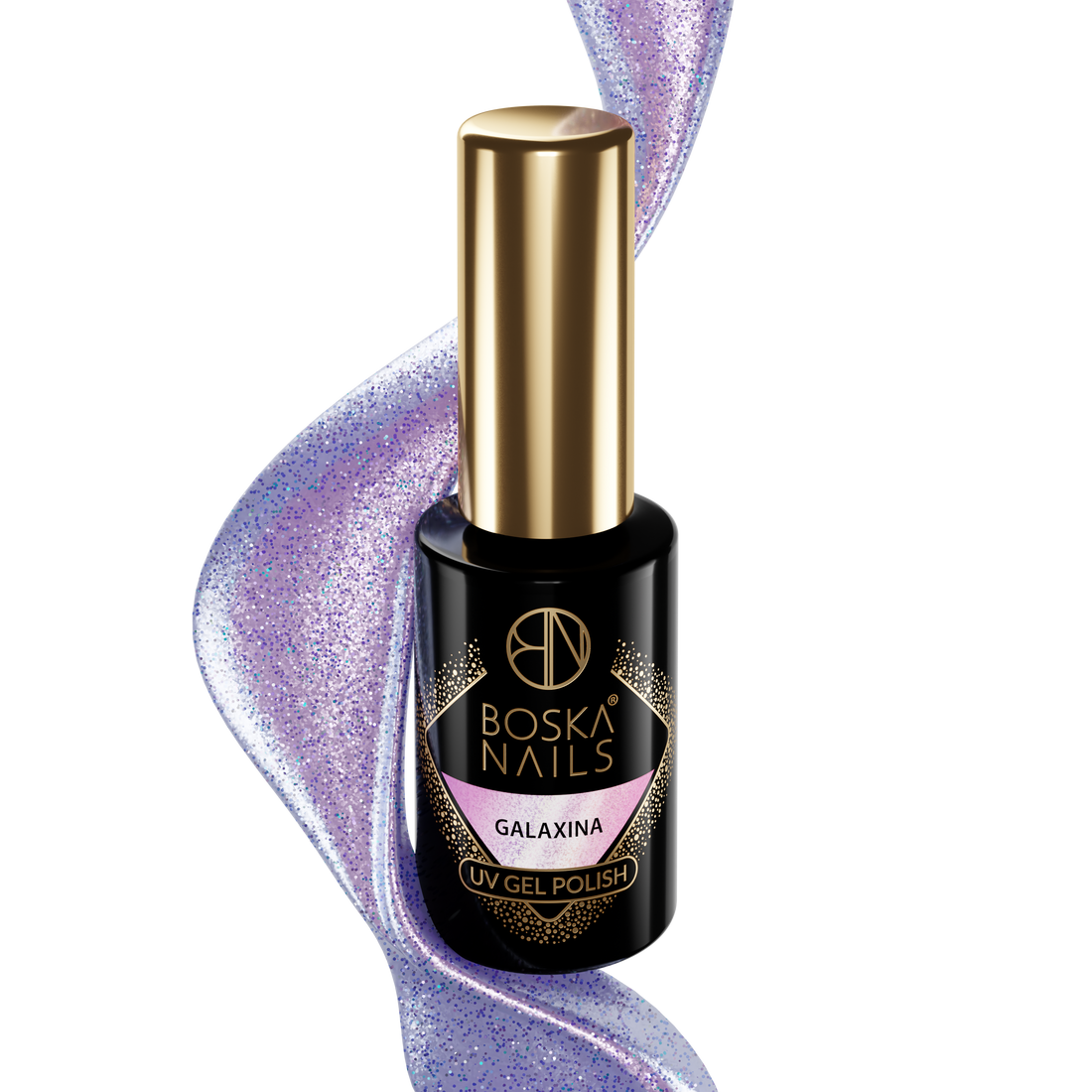 Boska Nails Hybrid-Nagellack 488 Cosmic Glow Galaxina, 6 ml