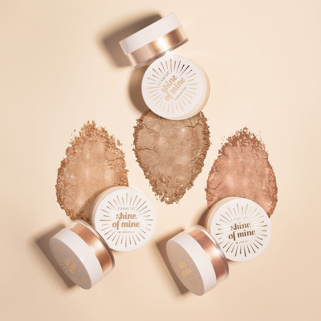Claresa – Shine of Mine 11 More Champagne – Loser Highlighter-Gesichtspuder